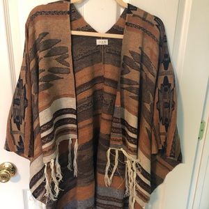 Tribal Fringe Shawl